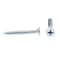 Prime-Line Wood Screw, Flat Head Phillip Drive No. 8 X 1-1/4in Zinc Plated Steel 100PK 9035166 - alternate 3